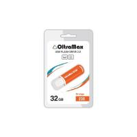 Флешка USB 32 Гб OltraMax 230, USB2.0, оранжевый