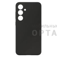 Чехол силикон COVER, бархатная подкладка в упаковке, Realme C85, черный