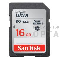 Карта памяти 16 Гб SDHC SanDisk Class10 Ultra UHS-I (80 Mb/s) Карта памяти 16 Гб SDHC SanDisk Class10 Ultra UHS-I (80 Mb/s)