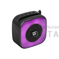 Аудио-колонка беспроводная DEFENDER Enjoy 30 5Вт, BT/Light/FM/USB/TF/Type-C, черный (1/36)