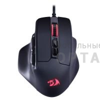 Мышь проводная оптическая Redragon Bullseye RGB, 12400 DPI, 8 кнопок, черный (1/40) Мышь проводная оптическая Redragon Bullseye RGB, 12400 DPI, 8 кнопок, черный (1/40)