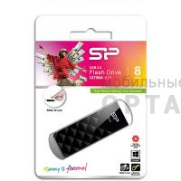 Флешка USB 8 Гб Silicon Power  Ultima U03  чёрный