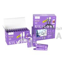 Кабель Type-C to Lightning HOCO X101 Assistant, 1.0м, PD 27Вт,  серый