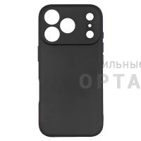 Чехол Soft-touch Black силиконовый в техпаке, для iPhone 13 Pro Max