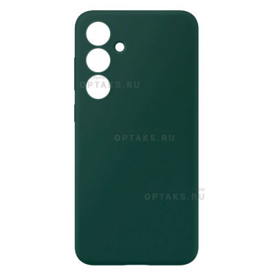 Чехол силикон COVER, бархатная подкладка в упаковке, Tecno Spark 40c, зеленый
