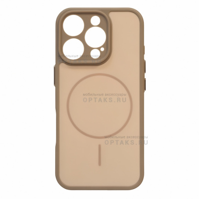 Чехол Matte MagSafe с защитой камеры в техпаке, iPhone 17, Desert