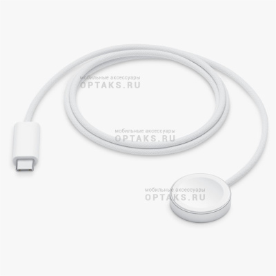 Ориг для iPhone, беспроводная зарядка Watch Magnetic Charger to USB-C Cable 1m (Копия ААА), в коробке